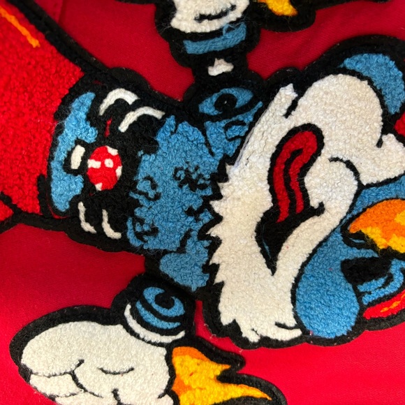 Raw Men’s welcome to paradise sweatshirt red papa Smurf - Picture 5 of 5